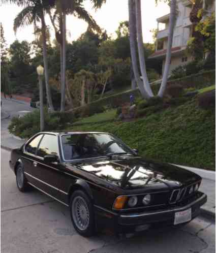 1989 BMW 6-Series