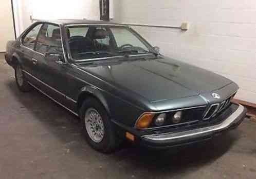 1984 BMW 6-Series Coupe
