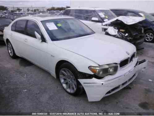 2004 BMW 7-Series 745li