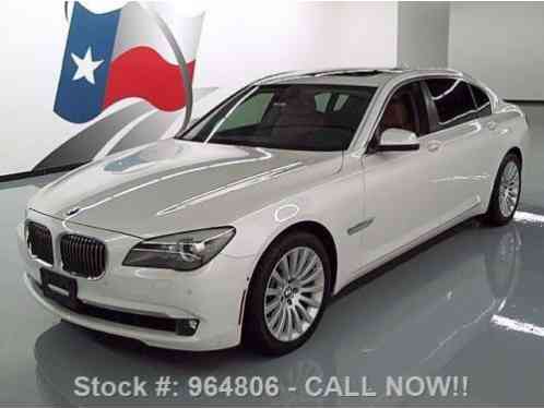 BMW 7-Series 750LI LUXURY SEATING (2012)