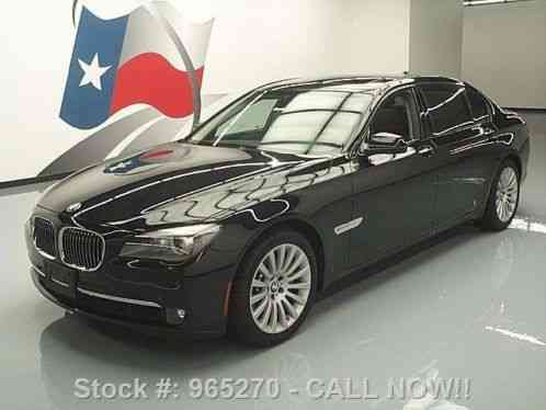 2012 BMW 7-Series LI TURBO SUNROOF NAV REAR CAM CLIMATE SEATS