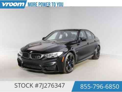 BMW M3 Certified 2K MILES NAV (2015)