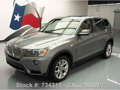 BMW X3 XDRIVE35I AWD PANO SUNROOF (2011)