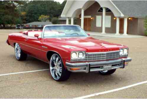 1975 Buick LeSabre LESABRE CUSTOM CAPRICE IMPALA RIVIERA CONVERTIBLE