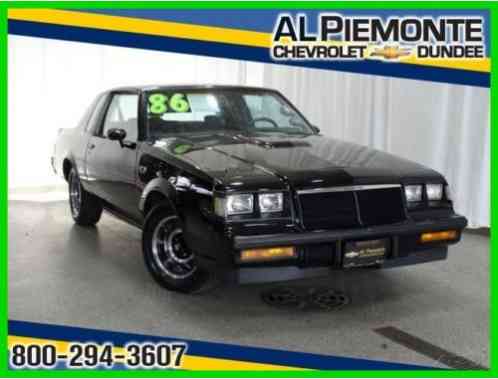 1986 Buick Regal 2dr Coupe Turbo T-Type