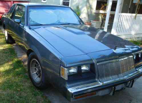 Buick Regal T-Type (1986)