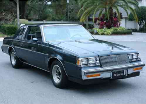 1987 Buick Regal T-TYPE TURBO - RARE COLOR - 30K MI