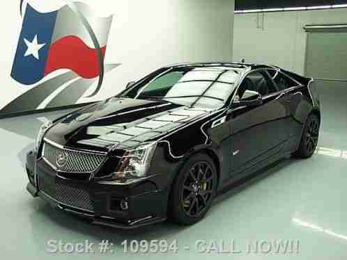 2013 Cadillac CTS 2013 -V COUPE 6SPD SUNROOF RECARO SEATS NAV