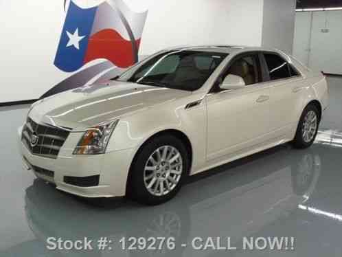 2011 Cadillac CTS LUX SEDAN PANO SUNROOF REAR CAM