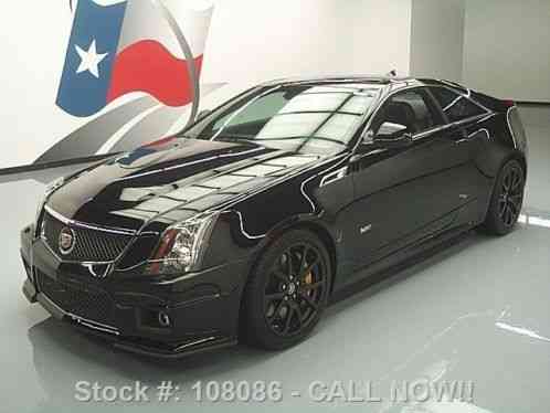 2013 Cadillac CTS V COUPE AUTO SUNROOF NAV RECARO