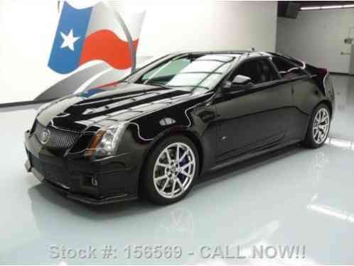 2011 Cadillac CTS -V COUPE SUPERCHARGED NAV RECARO