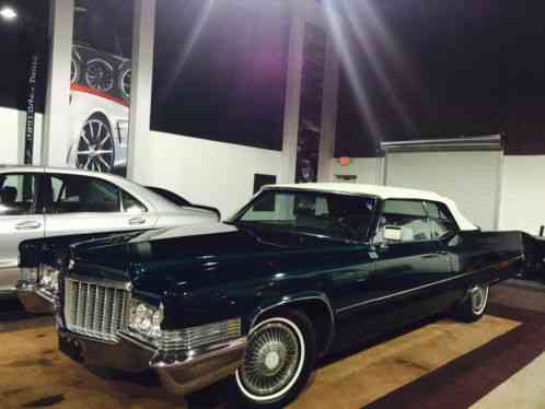 1970 Cadillac DeVille Deville Convertible