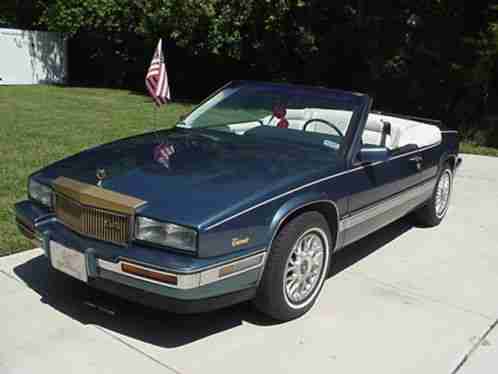 cadillac eldorado convertible 1987 this is very special car for sale cadillac eldorado convertible 1987