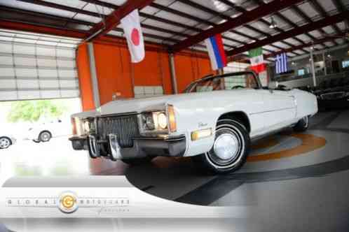 1972 Cadillac Eldorado Convertible