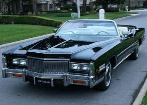 Cadillac Eldorado CONVERTIBLE - (1976)