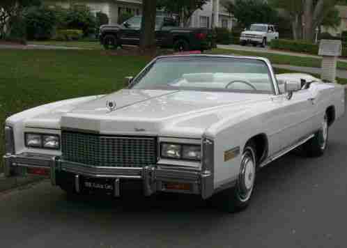 1976 Cadillac Eldorado CONVERTIBLE - ORIGINAL - 9K MILES