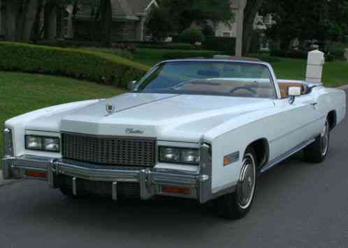 Cadillac Eldorado CONVERTIBLE - (1976)