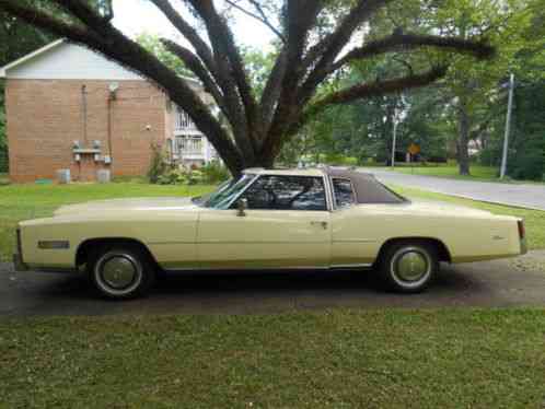 1976 Cadillac Eldorado Hard Top with Factory Sun Roof