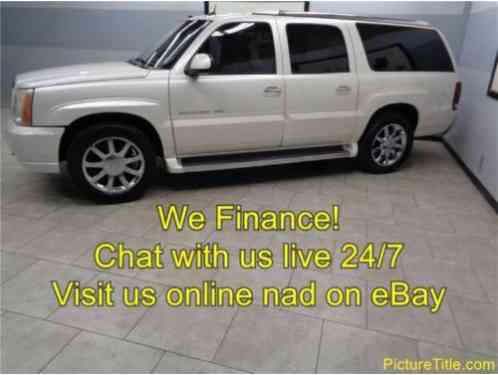 2005 Cadillac Escalade Platinum Edition AWD Sunroof Heat Cool Seats TV DVD