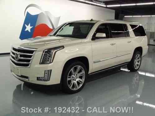 2015 Cadillac Escalade PREM 4X4 SUNROOF NAV HUD DVD