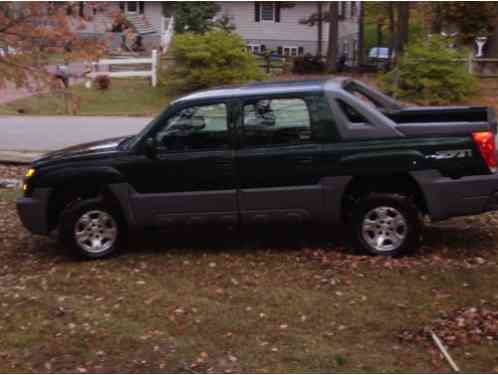 2002 Chevrolet Avalanche Z71 4x4