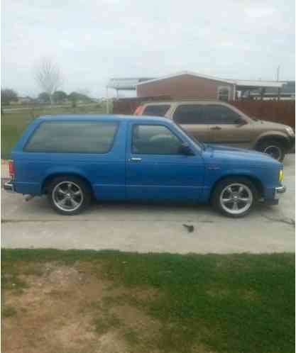 chevrolet blazer 1988 i have a very clean low mile s10 for sale it is chevrolet blazer 1988 i have a very
