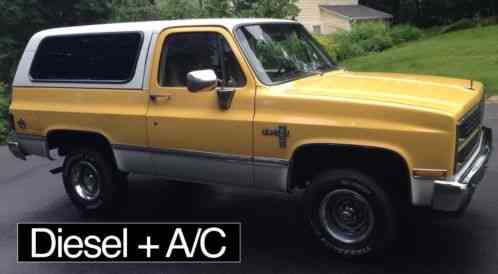 Chevrolet Blazer silverado (1983)