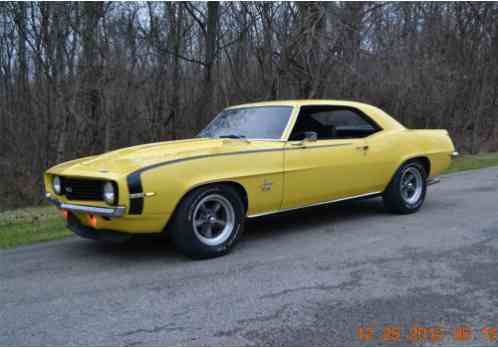 Chevrolet Camaro Super Sport Ss 1969 Very Sharp 396 4spd Rust