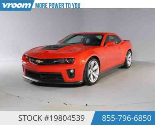 2013 Chevrolet Camaro ZL1 Certified 2013 2K MILES 1 OWNER NAV BACKUP CAM