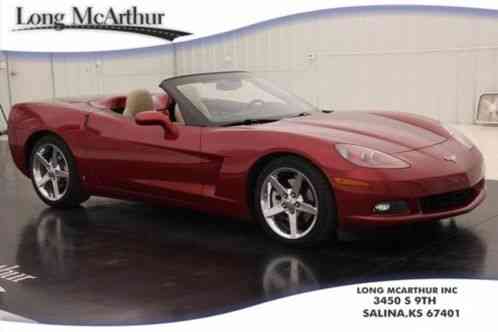 2008 Chevrolet Corvette Certified 6. 2 V8 Convertible Leather Remote Start