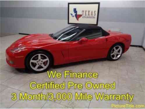 2005 Chevrolet Corvette Convertible GPS Navi Heads Up Heated Seats