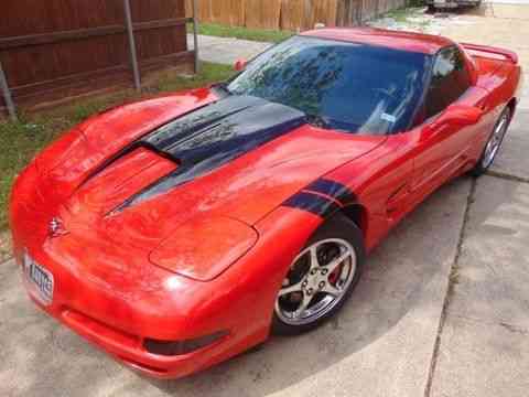 1998 Chevrolet Corvette Hatchback Coupe with spoiler