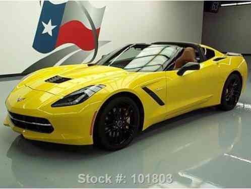 2014 Chevrolet Corvette STINGRAY Z51 3LT AUTO NAV HUD