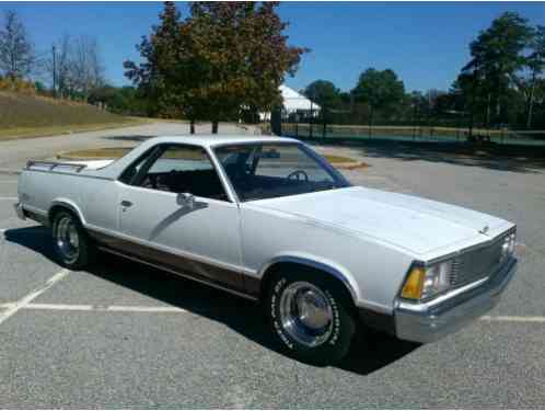 chevrolet el camino 1981 please read this is an all original car for sale chevrolet el camino 1981 please read