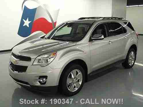 2012 Chevrolet Equinox 2012 LTZ LEATHER SUNROOF NAV REAR CAM 33K