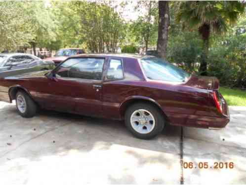 1987 Chevrolet Monte Carlo