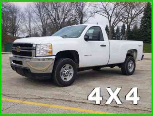 2011 Chevrolet Silverado 2500 2011 4x4 REGULAR CAB 6. 0L GAS LONG BED PICKUP 137K