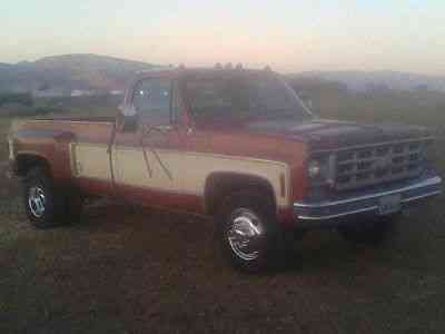 1977 Chevrolet Silverado 3500 CUSTOM CAMPER SILVERADO PACKAGE