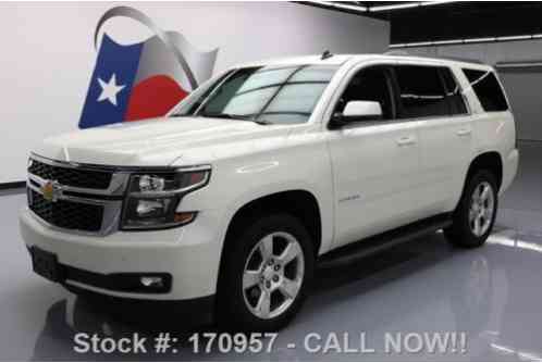 Chevrolet Tahoe LT HTD LEATHER NAV (2015)