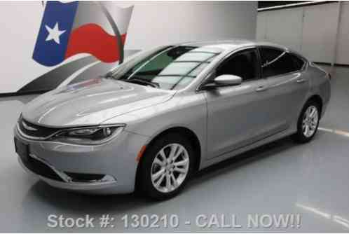 2016 Chrysler 200 Series LIMITED BLUETOOTH REAR CAM ALLOYS