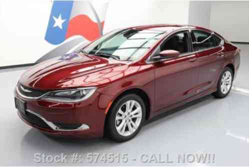 2015 Chrysler 200 Series LIMITED UCONNECT ALLOY WHEELS