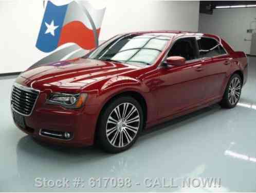2013 Chrysler 300 Series S HEATED LEATHER REAR CAM BEATS