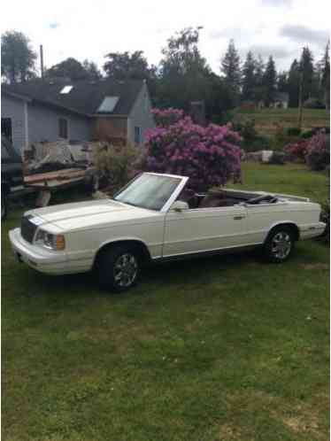 1986 Chrysler LeBaron