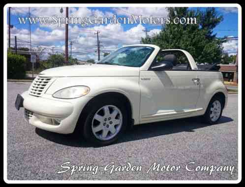 2005 Chrysler PT Cruiser Convertible Touring Turbo