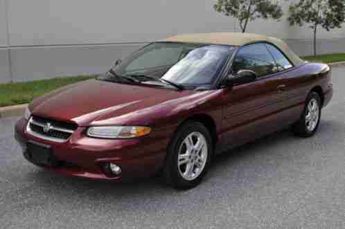 Chrysler Sebring JXI Convertible (1996)