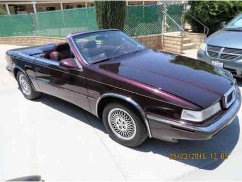 1989 Chrysler TC Maserati