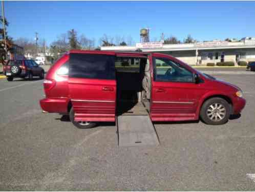 2001 Chrysler Town & Country WHEELCHAIR HANDICAP POWER RAMP LEATHER