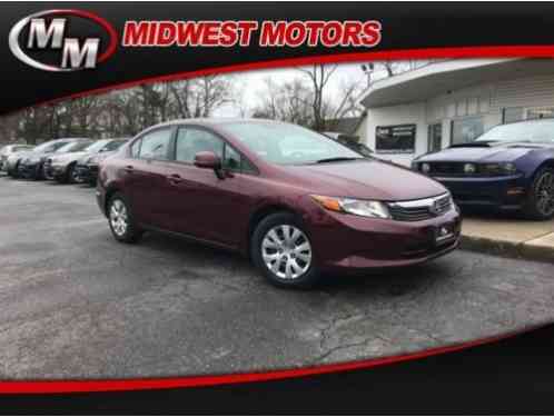 2012 Honda Civic LX Sedan 5-Speed AT