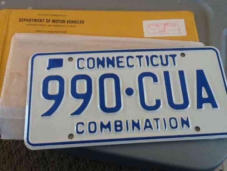 look up license plate number ct