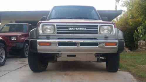 1990 Daihatsu Rocky Hardtop